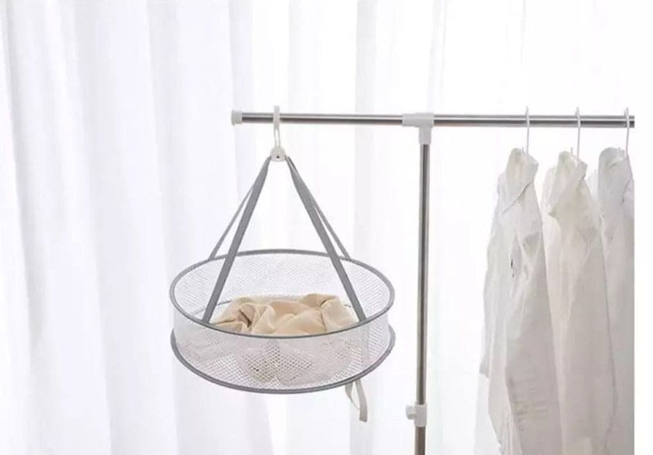 Clothes Drying Basket, Hanging Sweater Net Pocket, Thickened Anti-Deformation Cardigan Drying Rack, Double Layer Socks Drying Bag, Drawing Laundry Basket Clothes Drying Basket, Hanging Sweater Net Pocket, Thickened Anti-Deformation Cardigan Drying Rack, Double Layer Socks Drying Bag, Drawing Laundry Basket